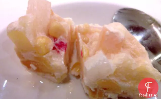 Postre de Ensalada de Frutas Congeladas
