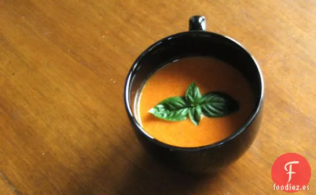 Sopa de Tomate Casera