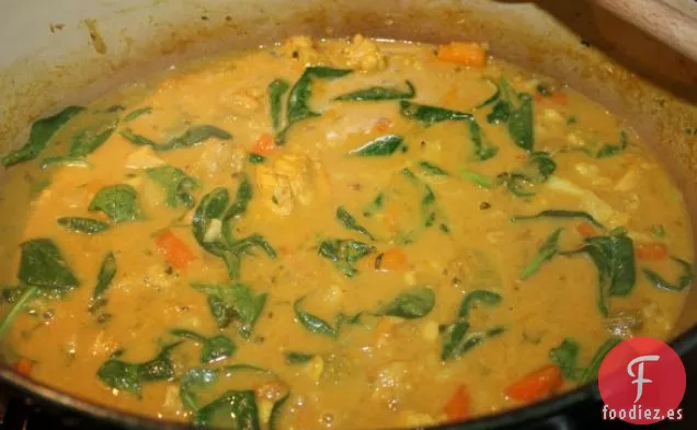 Curry De Pollo Y Verduras