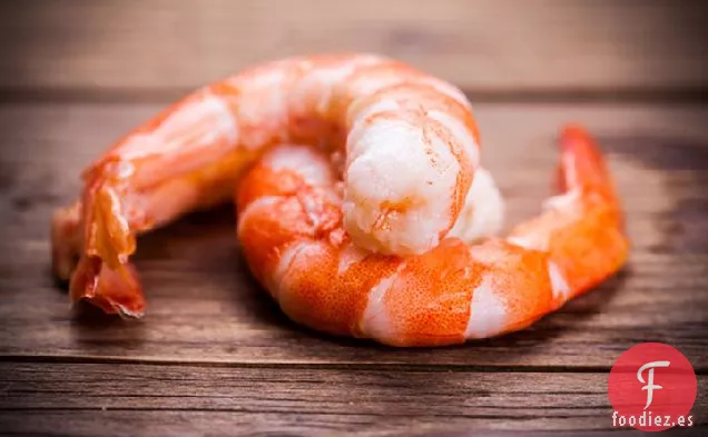 Ensalada de Camarones Tazas de Lechuga