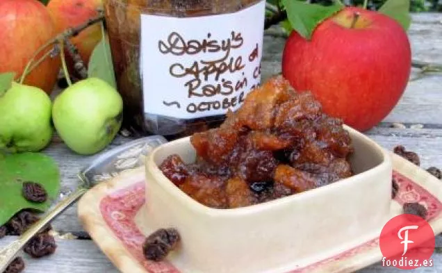 Chutney de Manzana y Pasas