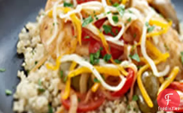 Pollo Mediterráneo y Cuscús