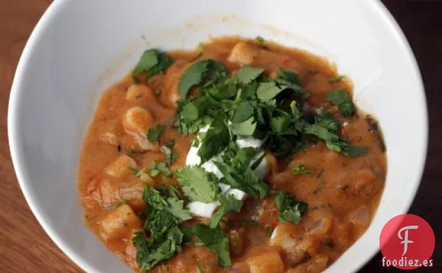 Sopa De Tomate, Sémola Y Cilantro