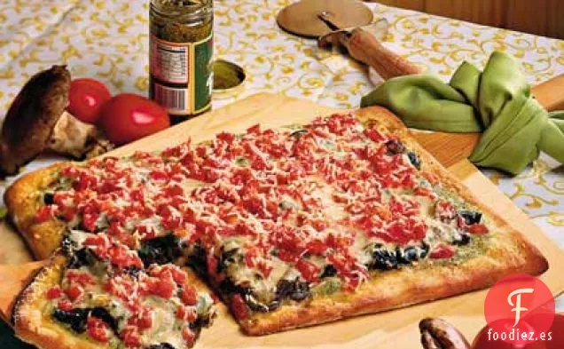 Pizza de Portobello