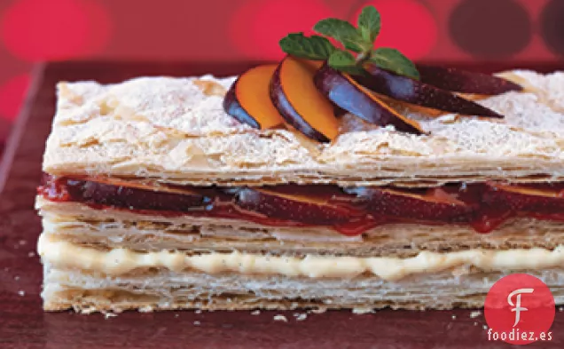 Napoleón de Ciruela Fresca