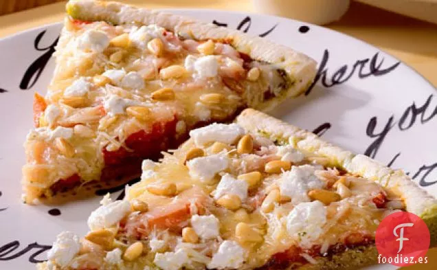 Pizza al Pesto de Nueces