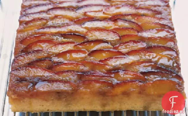 Pastel de Ciruela Al Revés