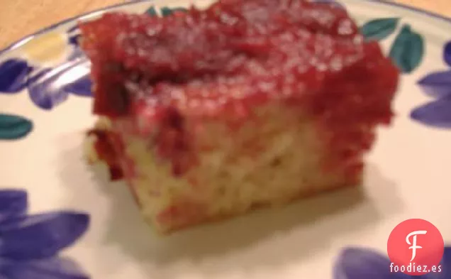 Pastel de Ciruela Al Revés