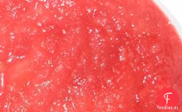 Puré de Manzana de Arándano Navideño