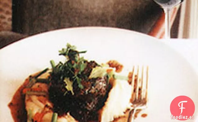 Costillas De Ternera Estofadas Con Puré De Patatas