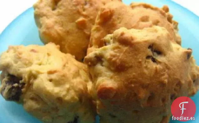 Bollos de Frutas de Mijo Sin Gluten /Sin Lácteos