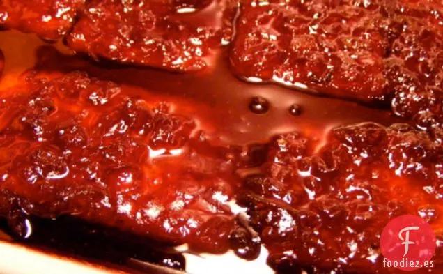 Salsa de barbacoa de Albaricoque