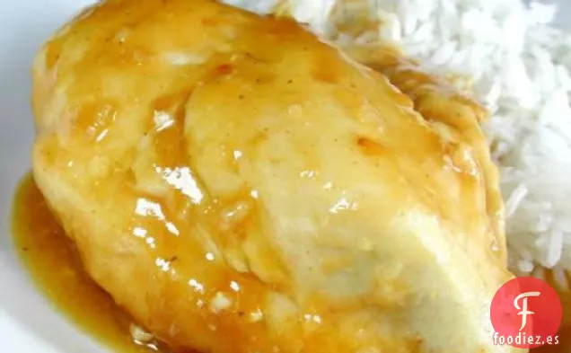 Pollo al Albaricoque (4 Ingredientes)