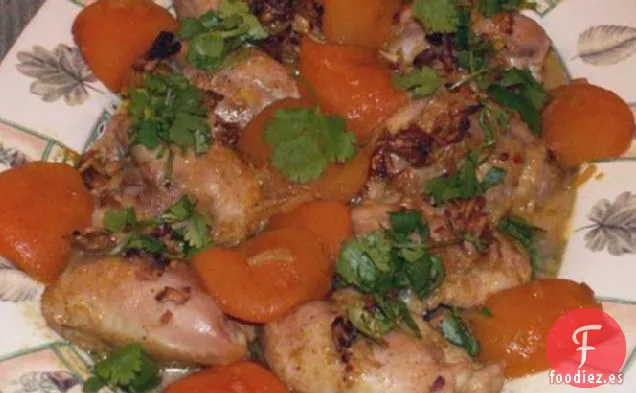 Pollo Cremoso de Albaricoque