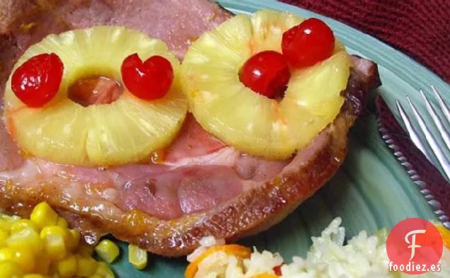 Jamón Cocido Glaseado de Albaricoque para Dos