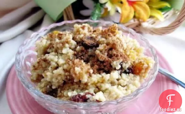 Seffa (Cuscús Dulce Con Leche De Almendras)