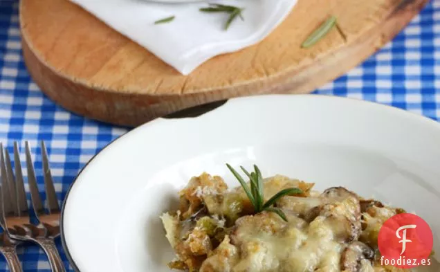 Cazuela de Champiñones Rellena