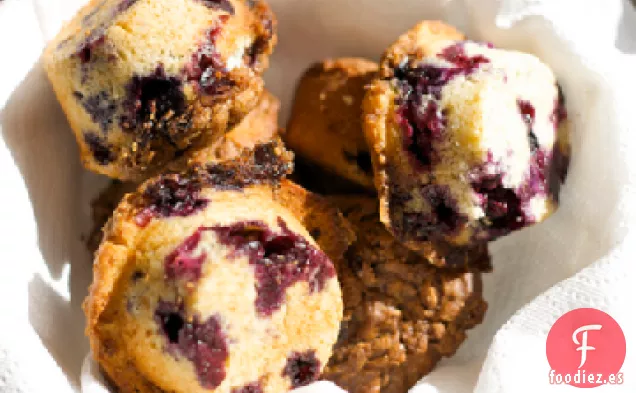 Magdalenas de Pastel de Frutas