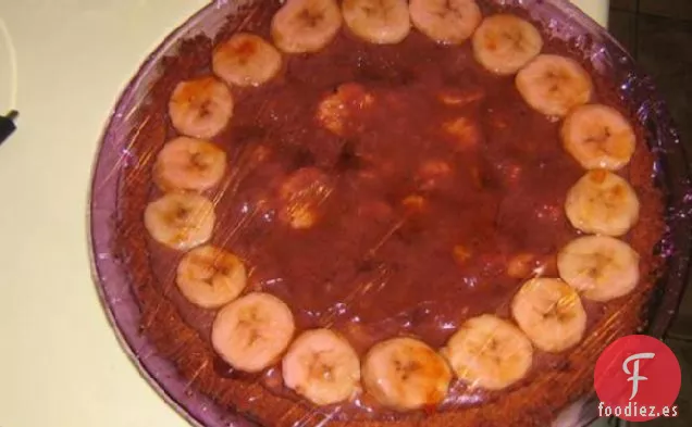 Tarta de Crema de Plátano con Bajo Contenido de Grasa