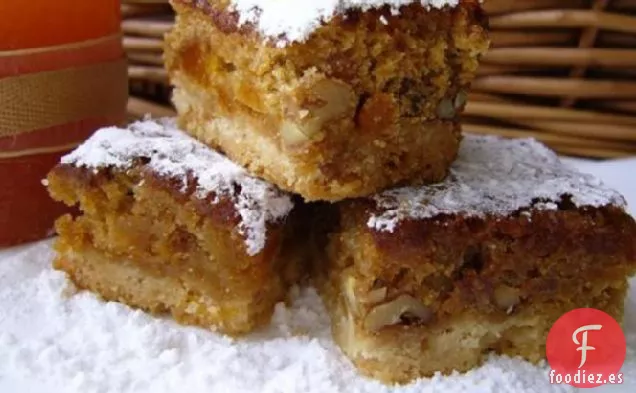 Barritas De Albaricoque Con Corteza De Mantequilla