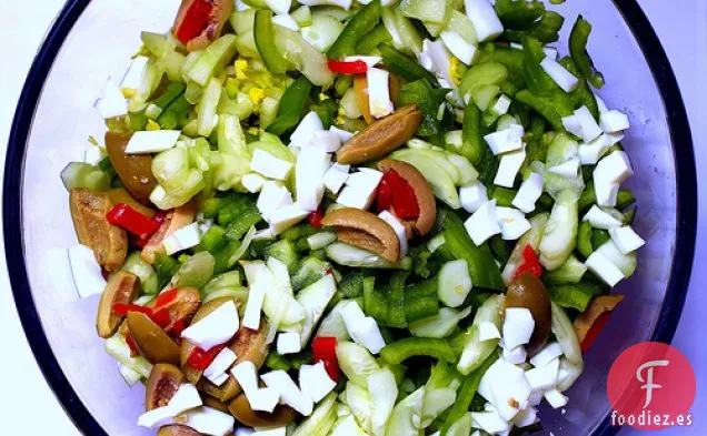 Ensalada De Coliflor Con Aceitunas Verdes Y Alcaparras - Sin Gluten Recetas