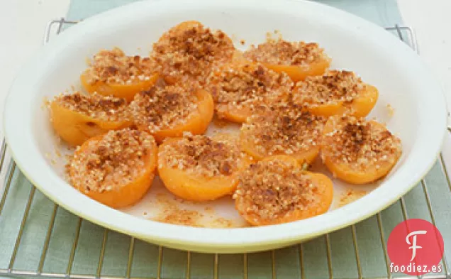 Albaricoques Horneados con Cobertura de Almendras
