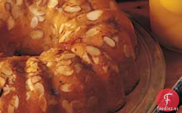 Pastel de Café de Almendras/Albaricoque