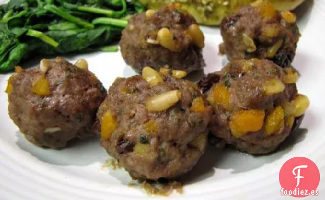 Albóndigas con Especias al Estilo Libanés