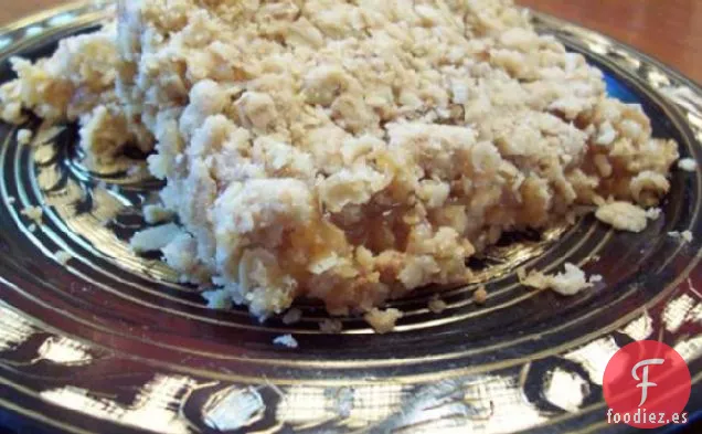 Barras Crujientes de Albaricoque de Avena