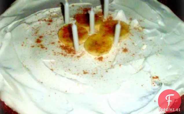 Tarta De Crema de Plátano Con Bajo Contenido De Grasa (Ligera para Cocinar)