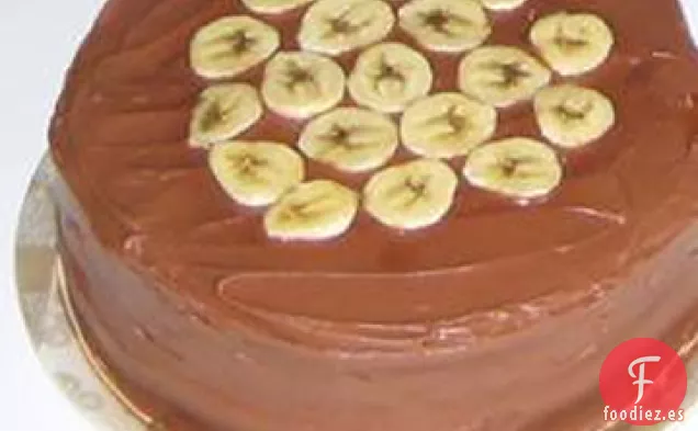 Pastel de Chocolate y Plátano