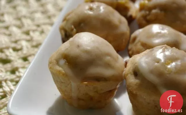 Magdalenas de Plátano Sin Gluten (O Fruta de Su Elección)