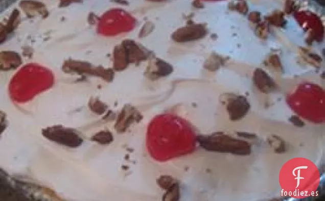 Pastel de Crema de Plátano
