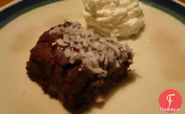 Brownies Tropicales sin Gluten