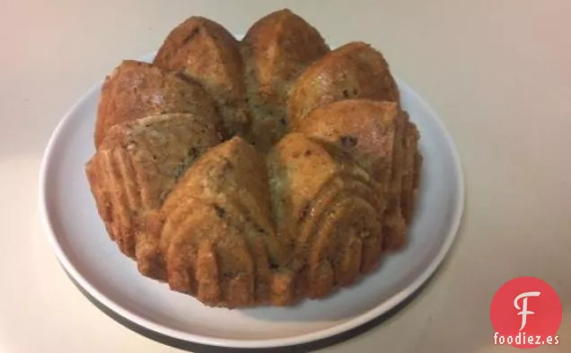 Fabuloso Pan de Plátano Bundt Pan