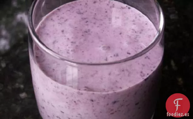 Batido de Plátano y Arándanos