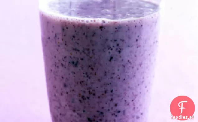 Batido de Plátano y Arándanos