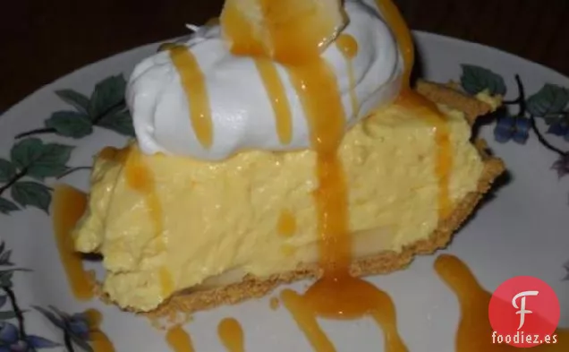 Pastel de Crema de Plátano Sin Hornear Simple