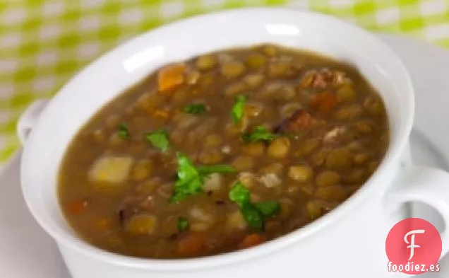 Sopa de Lentejas a Limón de Ellie Krieger
