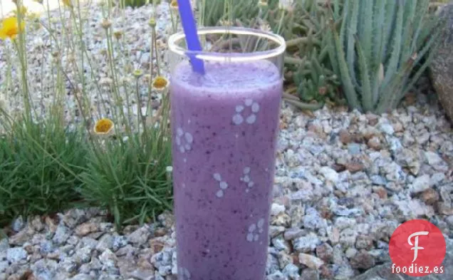 Batido de Arándanos Saludable