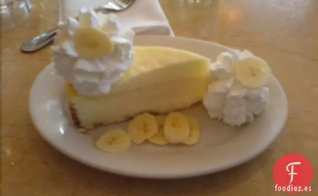El Mejor Pastel de Crema de Plátano