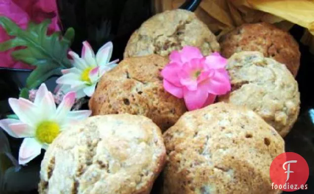 Muffins de Plátano, Naranja y Nuez
