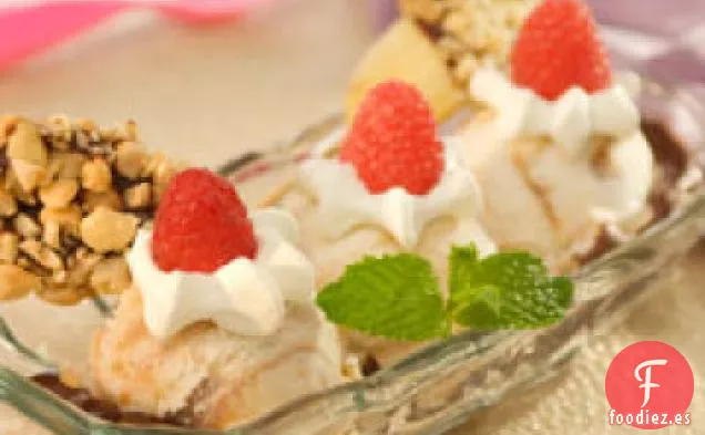 Helados de Banano y Anacardo Hibachi