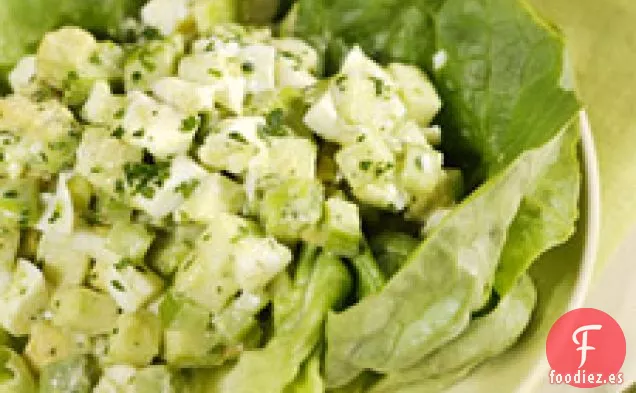 Ensalada De Clara De Huevo Y Aguacate