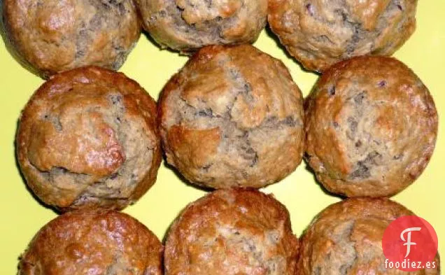 Muffins de Plátano y Nuez