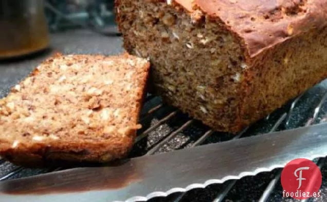 Pan de Avena de Plátano Bajo en Grasa