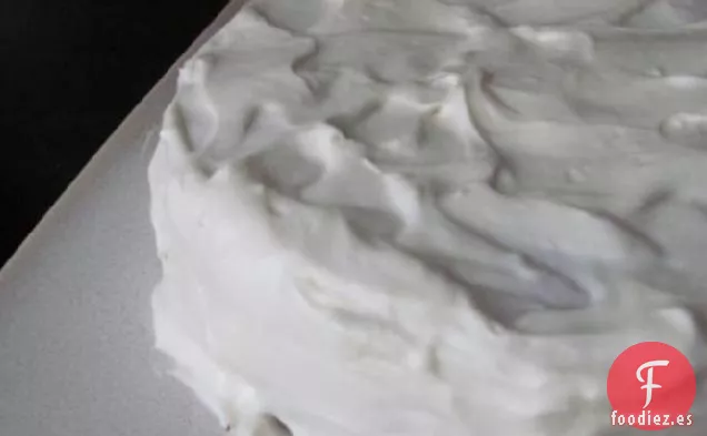Pastel De Plátano Con Glaseado De Queso Crema Bourbon