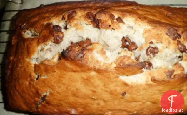 Pan de Plátano con Chispas de Chocolate