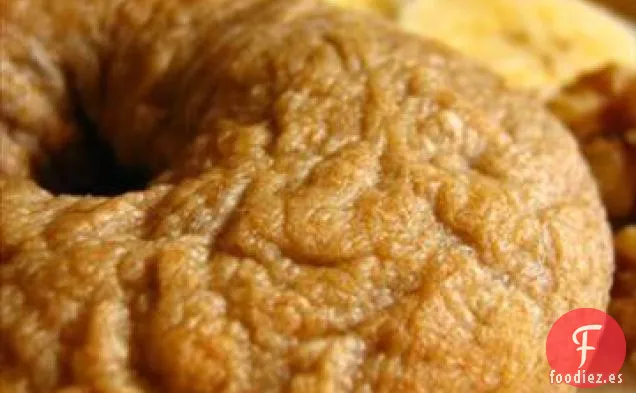 Bagels de Plátano y Nuez