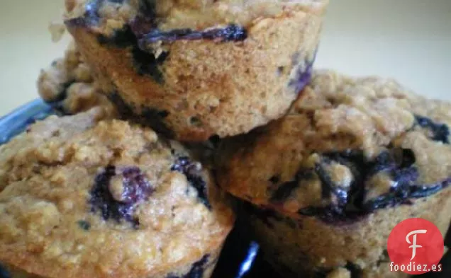 Muffins de Decisión dividida (Oatnanaberry).